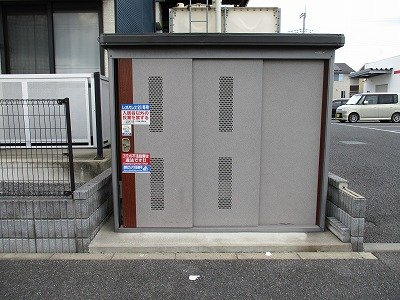 【その他】 | レオパレスレオテクノポリス | 入居者様専用ゴミ庫です。
