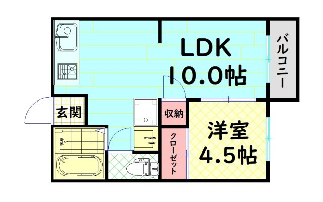 【間取り】 | 阪口ハイツ