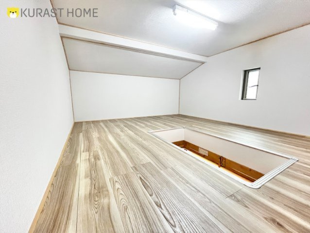 京都市西京区松室扇田町　中古戸建の収納|屋根裏収納