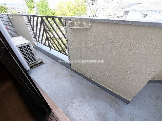 ロイヤルパレス桜の町のバルコニー