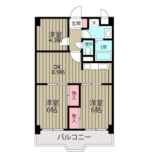 【間取り】 | アザレアマンション