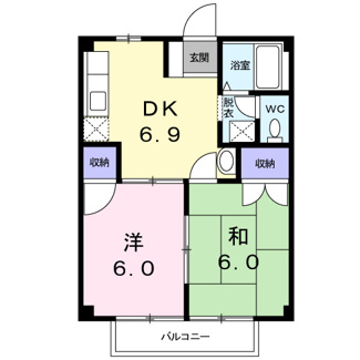 【間取り】 | カームシティＢ