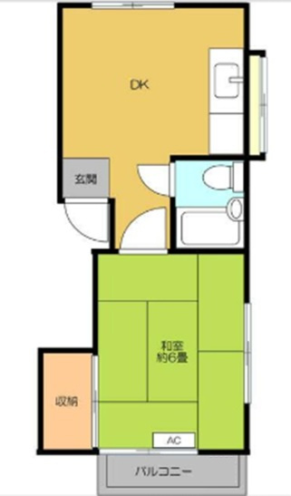 ヴィラコート中央の間取り|間取り