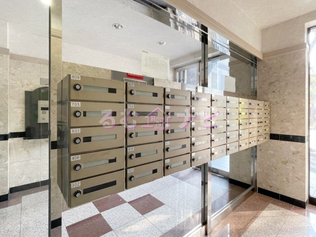 福岡市南区野間１丁目の賃貸マンションのエントランス