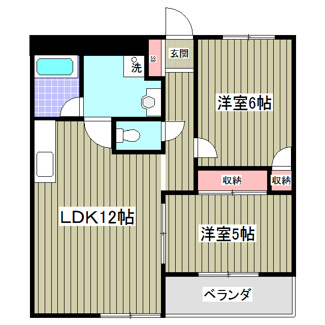 【間取り】 | ラスリーゼ