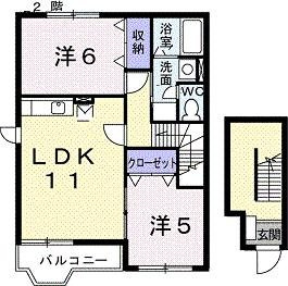 【間取り】 | アキラハイツ