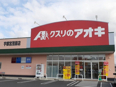 【周辺】 | サンエミ　Ｂ | クスリのアオキ宇都宮茂原店まで1300m
