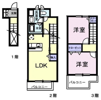 【間取り】 | アルドールＢ