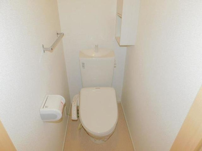 【トイレ】 | ソレーラⅡ | ゆったりとした空間のトイレです
