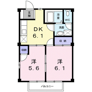 【間取り】 | エムエムハイツＢ