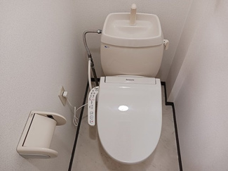 【トイレ】 | エムエムハイツＢ | 清潔感のあるトイレです