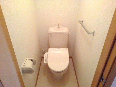 【トイレ】 | カルムメゾン | 落ち着いたトイレです