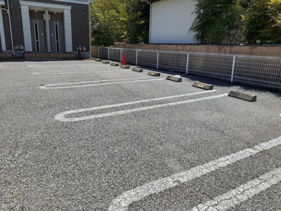 【駐車場】 | カルムメゾン | 駐車場です
