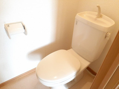 【トイレ】 | エレガンスハイツⅡ | シンプルで使いやすいトイレです