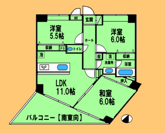【間取り】 | ボヌール