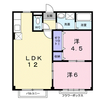 【間取り】 | コーポＪトップス
