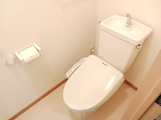 【トイレ】 | コーポＪトップス | シンプルで使いやすいトイレです