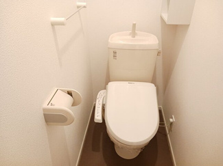 【トイレ】 | グラン　メゾンＢ | 落ち着いたトイレです