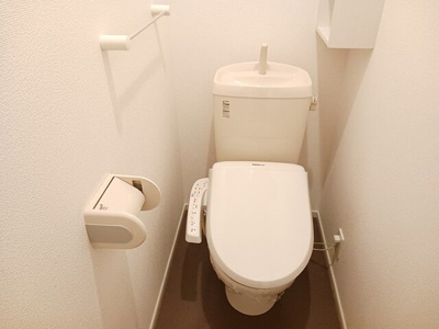 【トイレ】 | グラン　メゾンＢ | 落ち着いたトイレです
