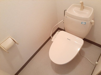 【トイレ】 | サンパティークⅠ | ゆったりとした空間のトイレです