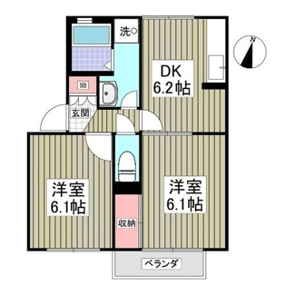 【間取り】 | ユーハイツA棟