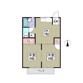 【間取り】 | ハイビレッヂ篠崎