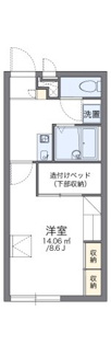 【間取り】 | レオパレスシーサー