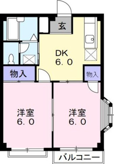 【間取り】 | エルディム花月