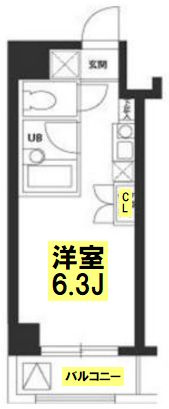 カスタリア西船橋の間取り