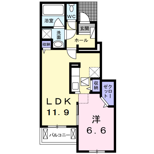 プランドールBの間取り