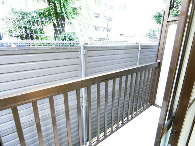 メゾン中村のバルコニー
