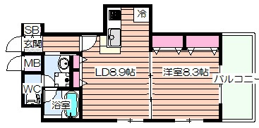 【間取り】 | レジディア心斎橋ウエスト