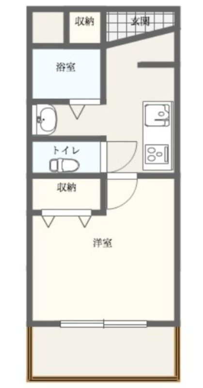 セナリオフォルム柏Ⅶの間取り|間取りです。