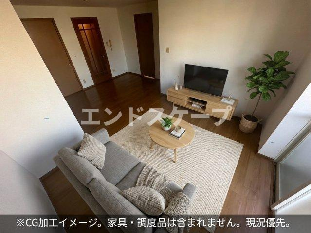 エトワール畔見　Ａの居間・リビング|高崎、前橋のお部屋探しはエンドスケープまで！お客様の理想お聞かせ下さい♪