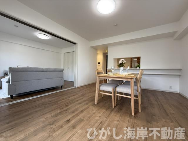 茅ヶ崎ガーデンハウスのダイニング|新規リフォーム完了！　14.9帖　LDK