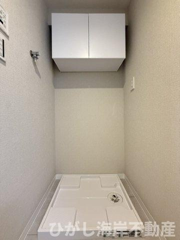 茅ヶ崎ガーデンハウスのランドリースペース|新規リフォーム完了！　洗濯機置場