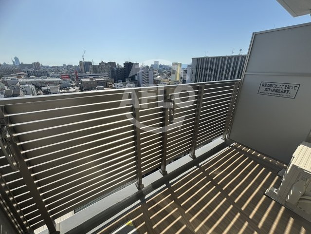 エスリード弁天町ルシェンテのバルコニー|エスリード弁天町ルシェンテ　バルコニー