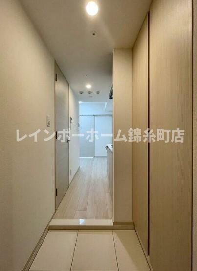 プライマル西大島駅前の玄関