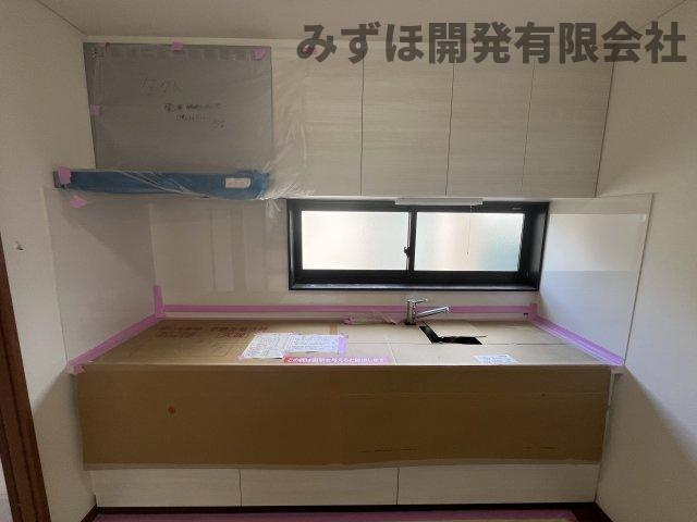 西村山郡河北町谷地字砂田41-4のキッチン|10/22撮影
【リフォーム中】新品へ入れ替えしました◎