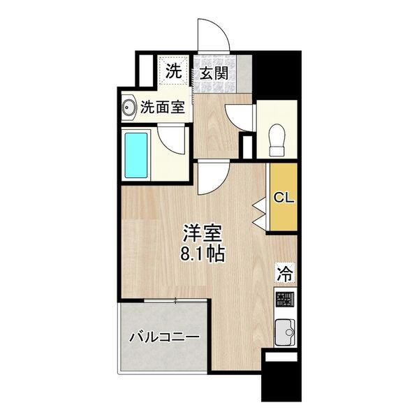 CITY SPIRE 名古屋大須の間取り