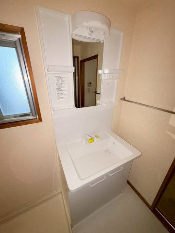 マンションリバーストーンの独立洗面台