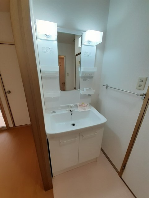 コーポプリムローズⅡの独立洗面台|洗面所