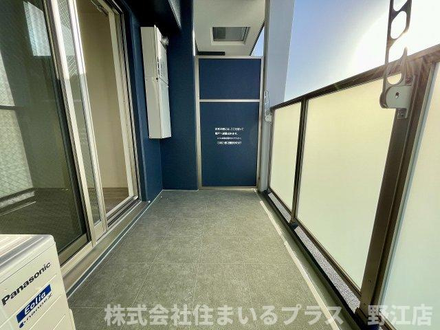 フォーリアライズ城東ファインのバルコニー