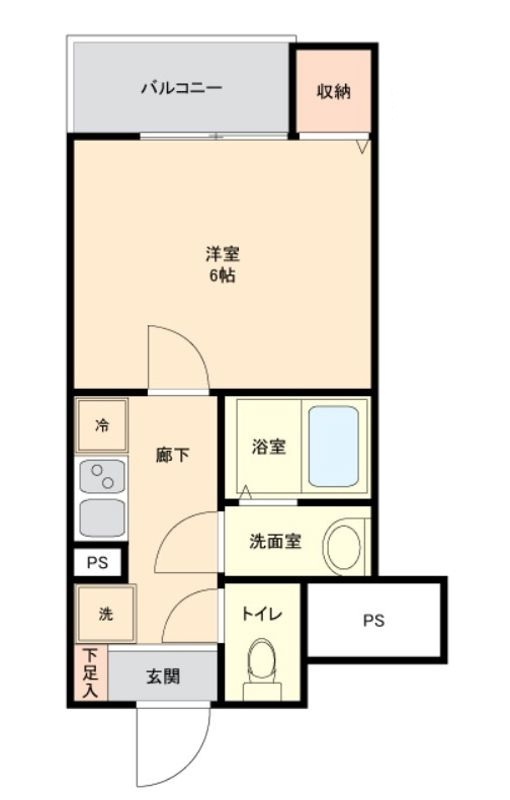 プランドール清水町の間取り|間取りです。