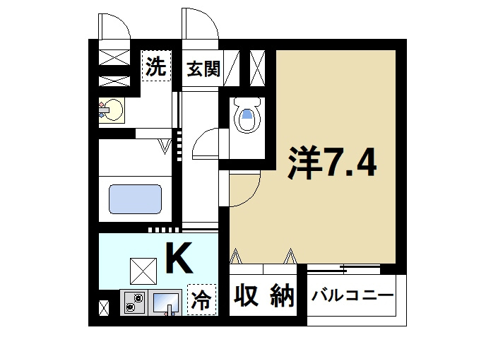 ＡＬＨＯＵＳＥ南城戸の間取り|ゆったりと暮らせる間取りです。