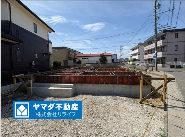 クワイエ　羽島郡岐南町八剣北第6　全1区画分譲の外観|「現地（2026年7月31日）撮影」　
■外観写真　
■ヤマダ不動産　株式会社リライフ　