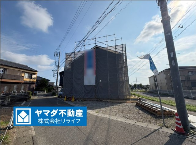 【商談中】クワイエ　羽島郡岐南町八剣北第6　全1区画分譲の外観|「現地（2026年9月24日）撮影」　
■外観写真　
■ヤマダ不動産　株式会社リライフ　