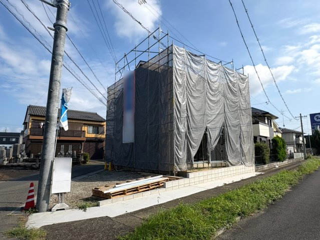 【商談中】クワイエ　羽島郡岐南町八剣北第6　全1区画分譲の外観|「現地（2026年9月24日）撮影」　
■全体写真　
■ヤマダ不動産　株式会社リライフ　