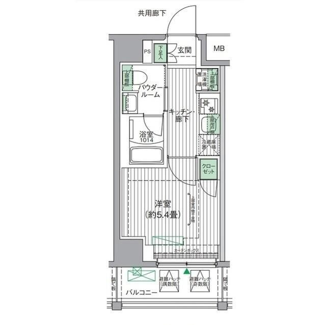 ＢＰＲレジデンス青砥の間取り|間取りです。