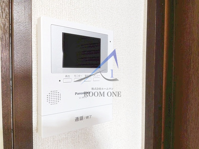 ガーデンハウス三軒茶屋のセキュリティ|モニター付インターホンです。